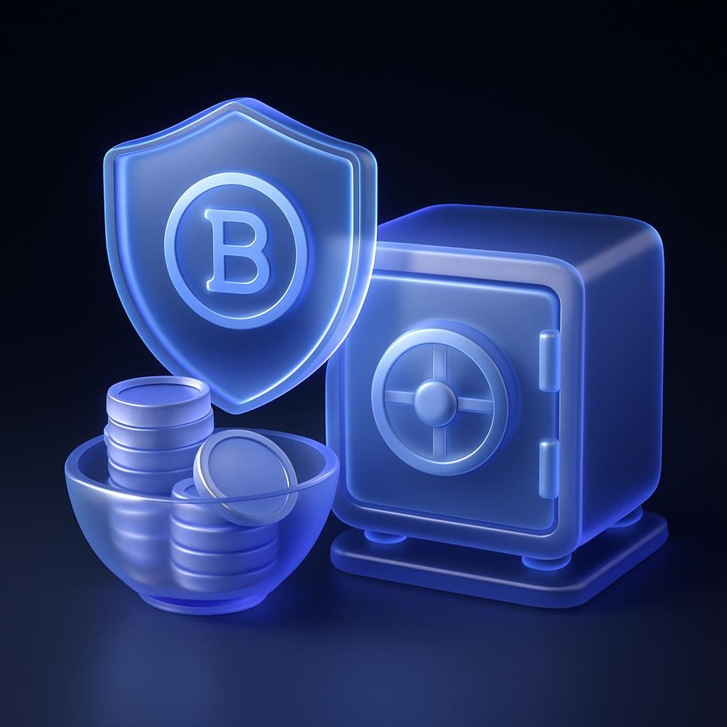 Visual representation of Bitunix's fund protection measures such as the Care Fund and Cold Storage.