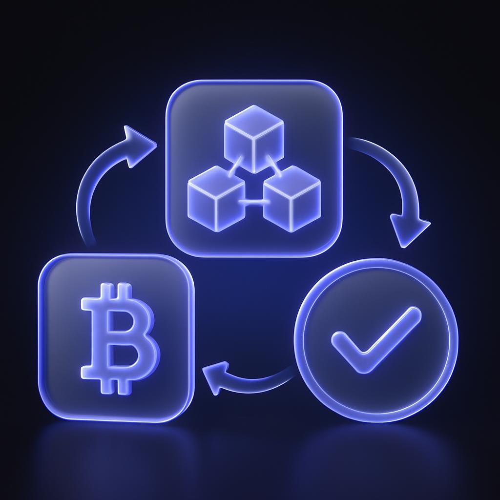 Diagram illustrating Bitunix proof of reserves process