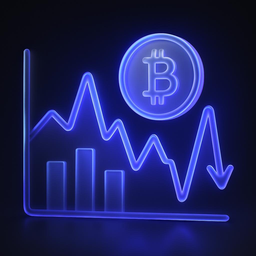 Illustrate the concept of cryptocurrency market volatility and dramatic price swings.