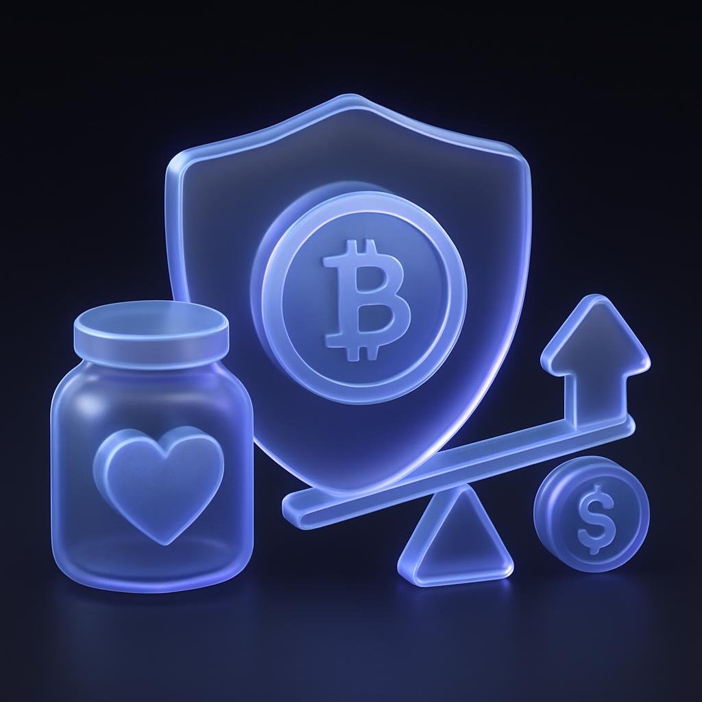 Infographic on Bitunix's financial resilience, highlighting key factors like the Care Fund and leverage options.