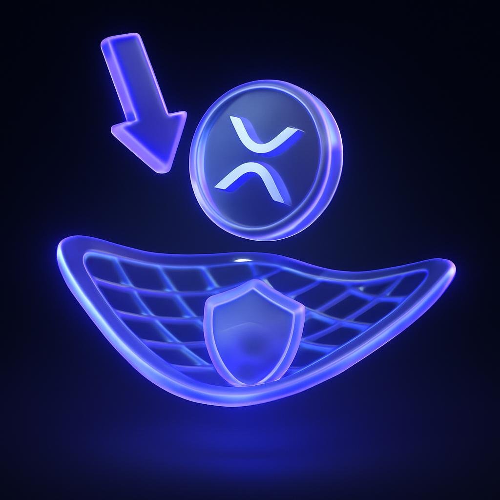 Illustrate the concept of Bitunix Care Fund as a safety net during XRP price crash.