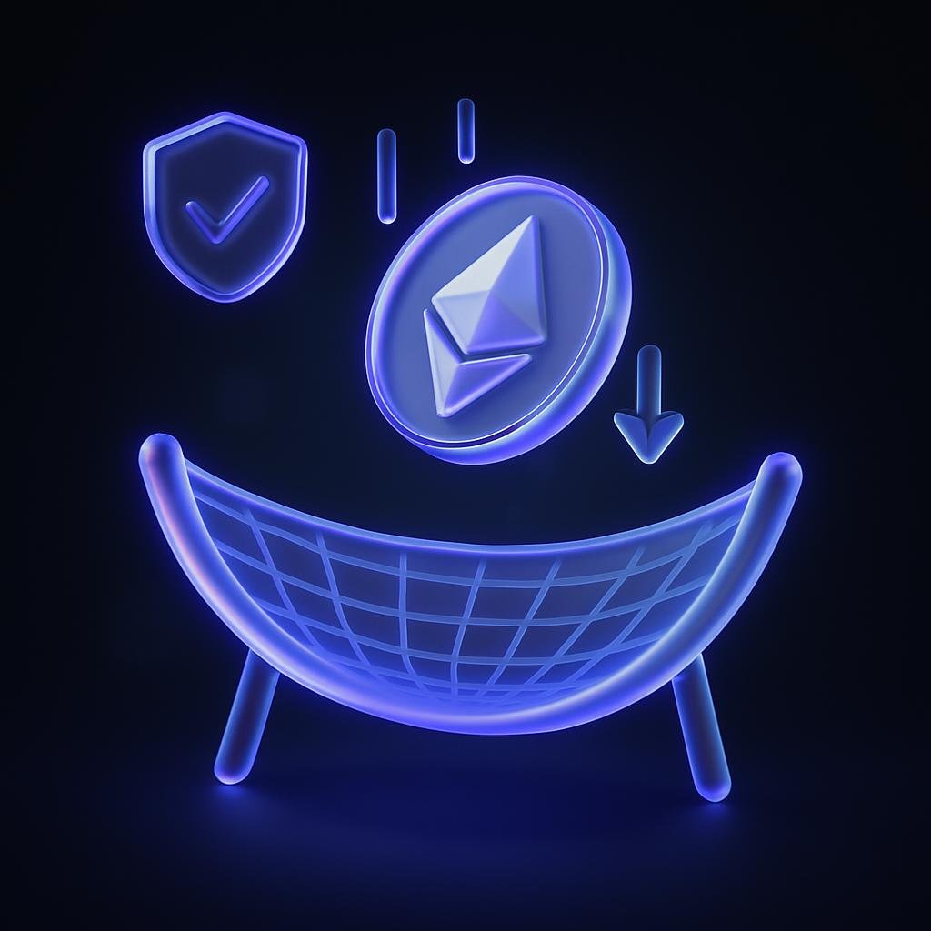 Illustrate the concept of the Bitunix Care Fund as a safety net during the ETH crash.