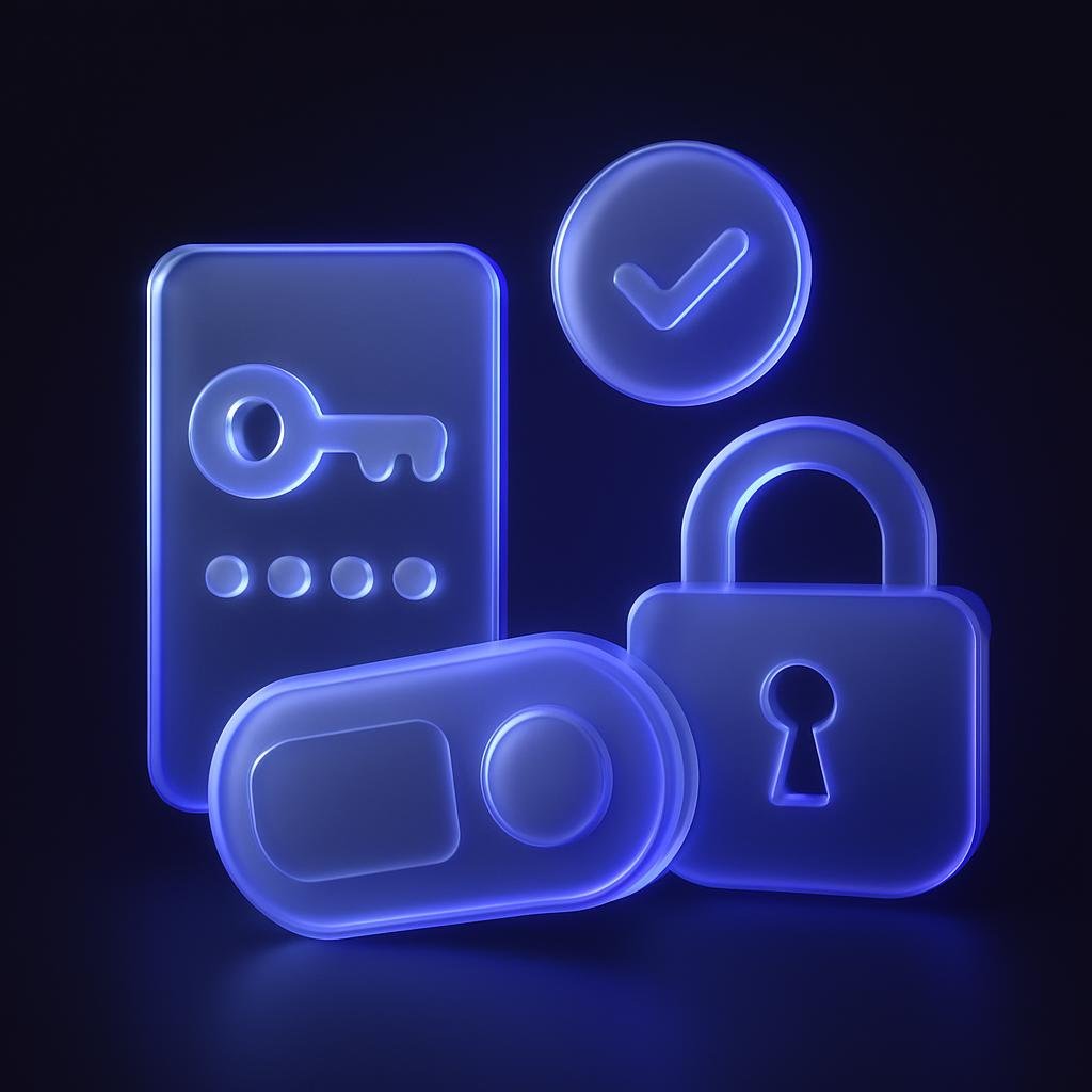 Visual representation of 2FA and cold storage mechanisms