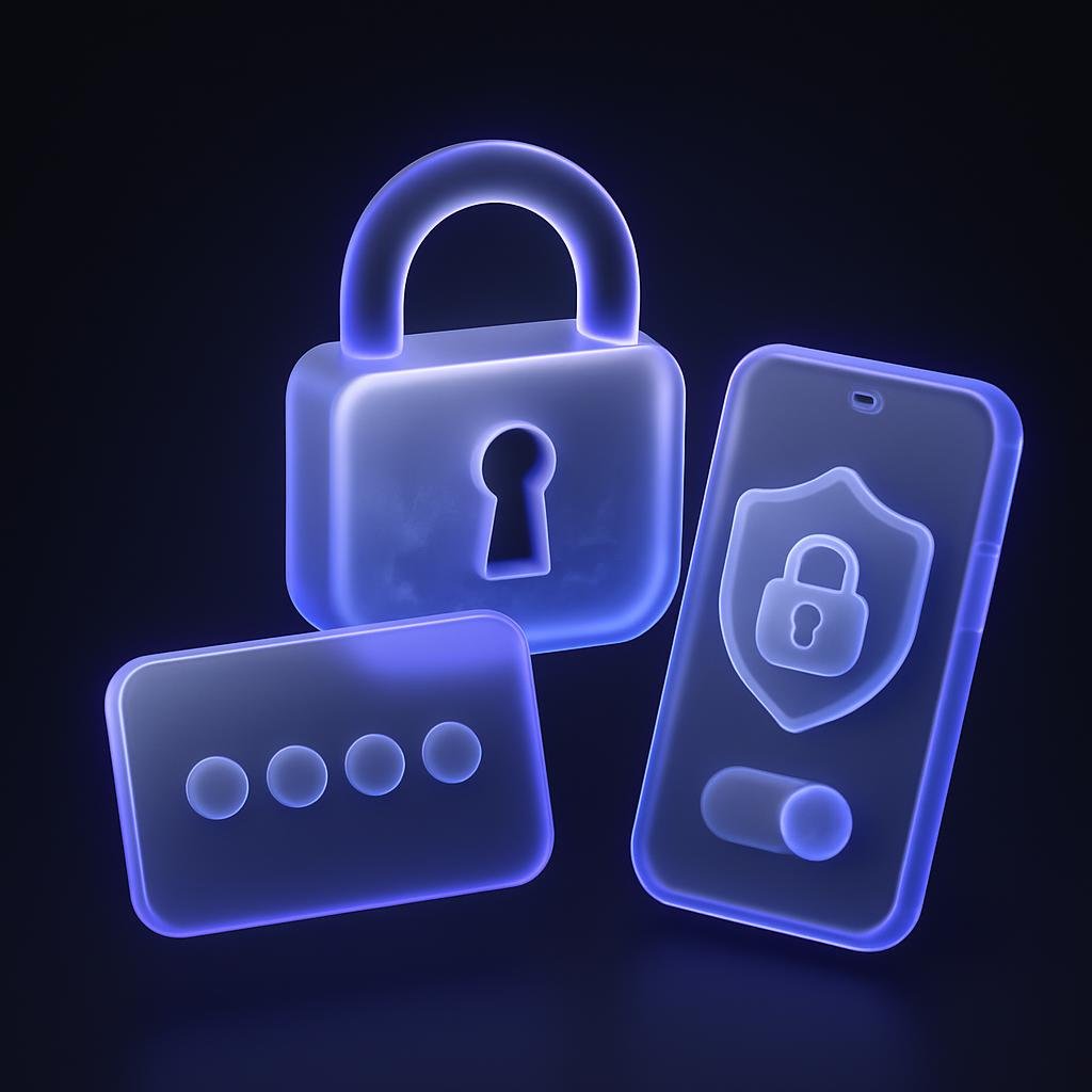 Illustrate the concept of cold storage and 2FA authentication.