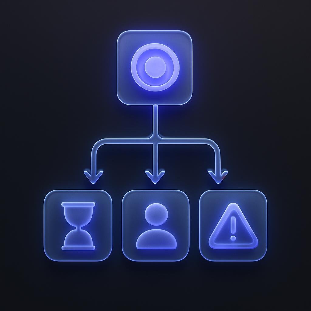 Flowchart of common causes of exchange withdrawal delays