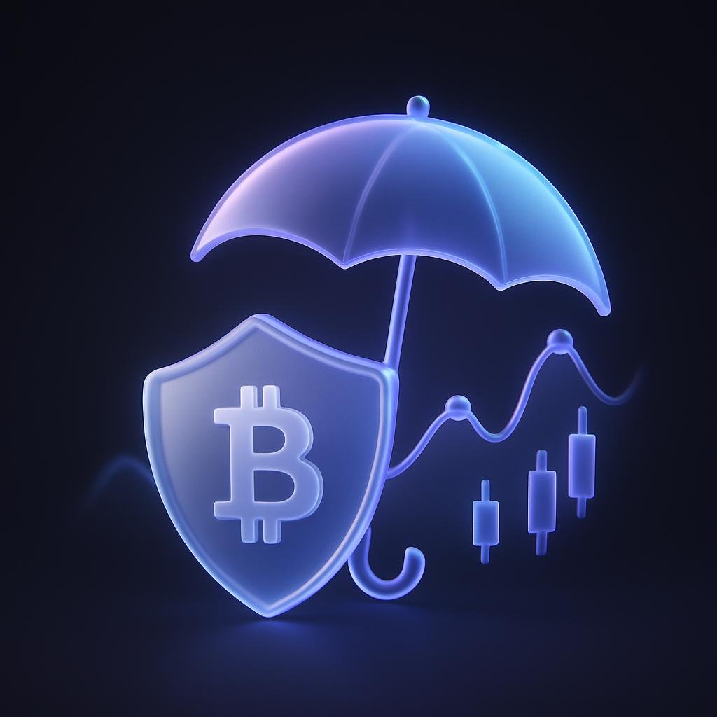 Diagram showing the function of the Bitunix Care Fund as a safety net during market fluctuations.
