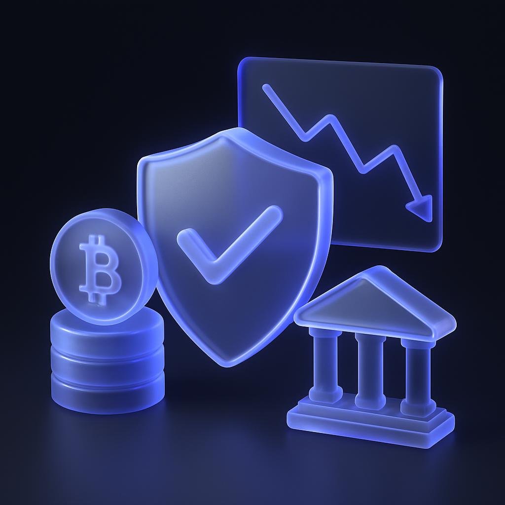 Visual diagram of Bitunix user fund protection mechanisms during market volatility.
