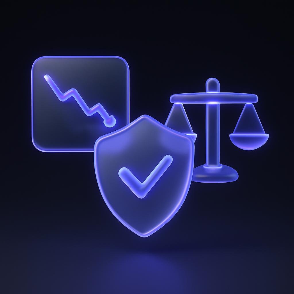 Visual comparison of Bitunix Care Fund's role during market volatility.
