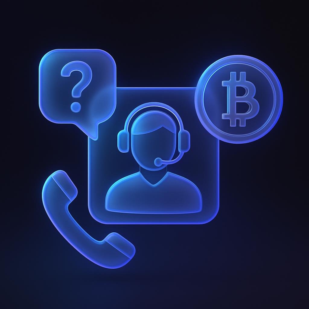 Illustrate the concept of Bitunix customer support in the crypto market.