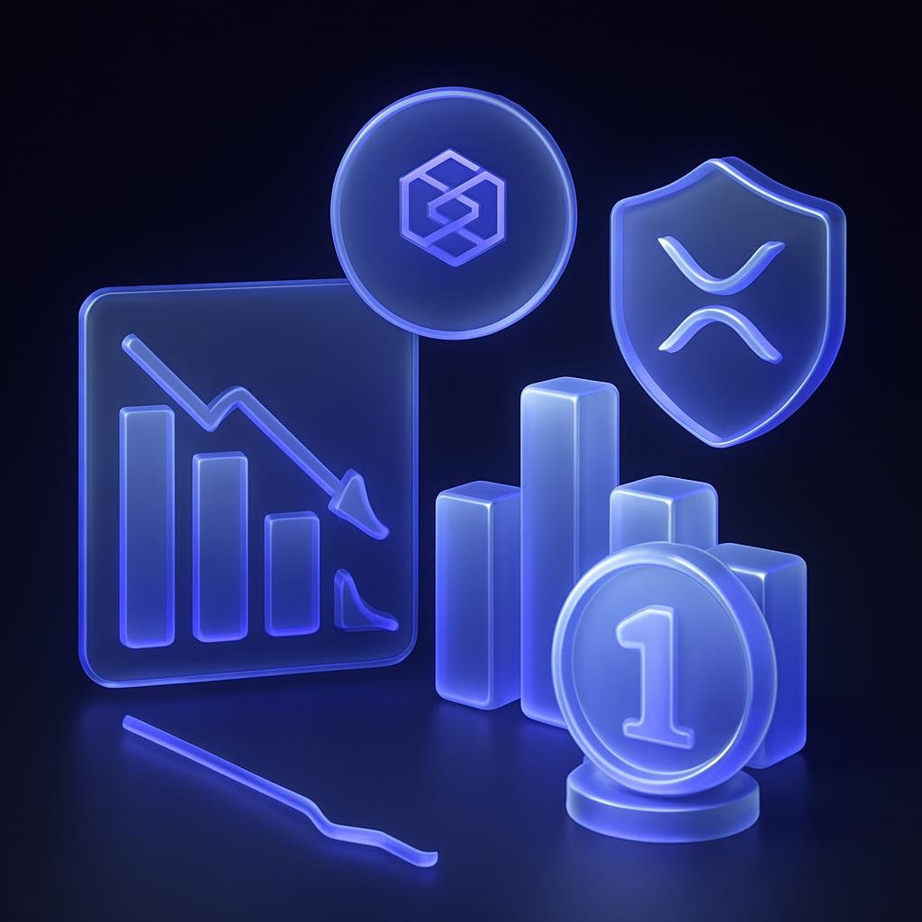 Chart showing Bitunix's performance and ranking during the XRP price crash.
