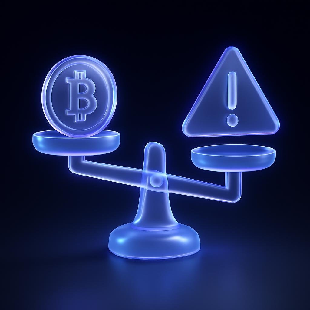 Diagram showing leverage options and associated risks on BTC/USDT and ETH/USDT pairs.