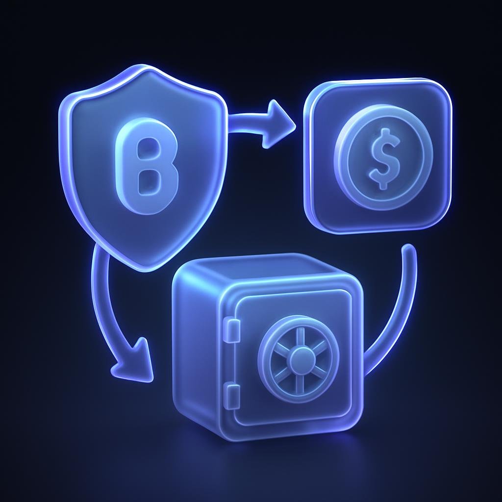 Diagram showing Bitunix's user fund protection mechanisms.