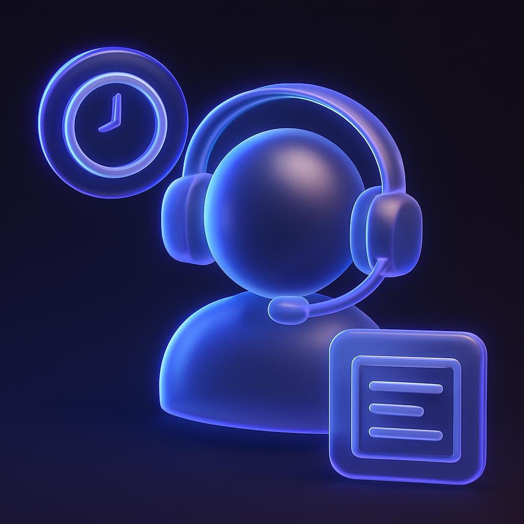 Visual representation of Bitunix's customer support features, such as 24/7 availability and comprehensive resources.